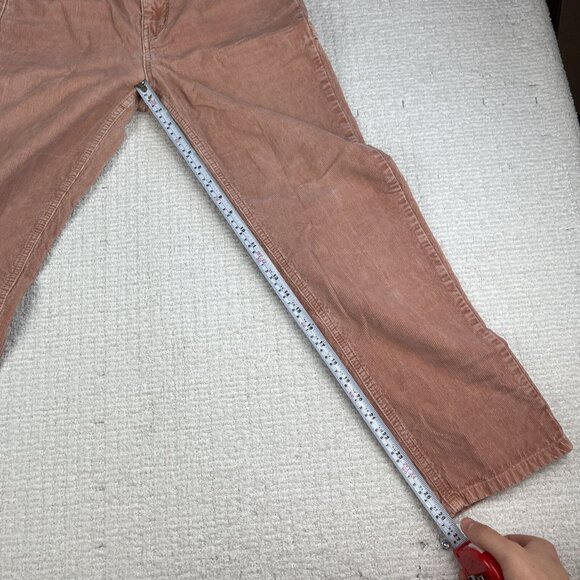 Urban Outfitters BDG Corduroy Pants Pink Slim Straight Size 28 - Picture 11 of 14